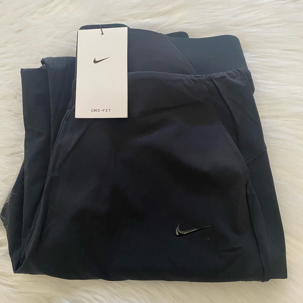 NEW wTag-NIKE Dri Fit Black Jogger Pants S
